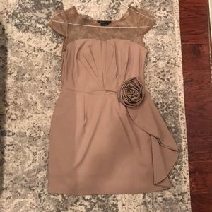 Tan BCBG dress. Size 2.
